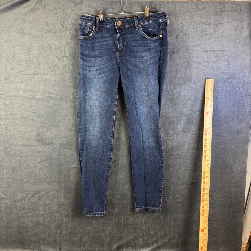 STS Blue Mid-rise Skinny Ankle Jeans Blue Versatile Everyday Wear Sz 30